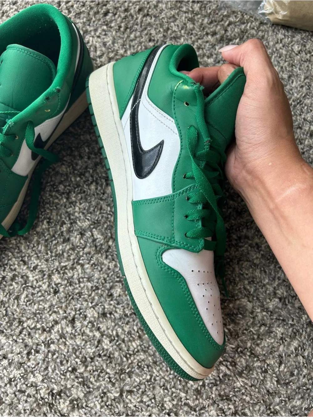 Air Jordan 1 Low Pine Green